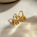Brinco Laço Dourado 18K - imagem 1 TRIX