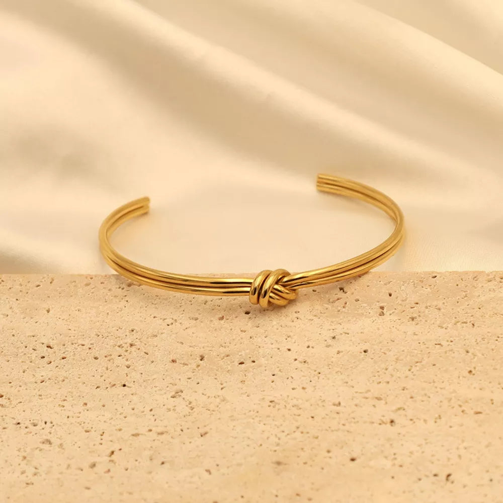 Pulseira Nó Dourada TRIX imagem 2 via fornecedor Trendsi