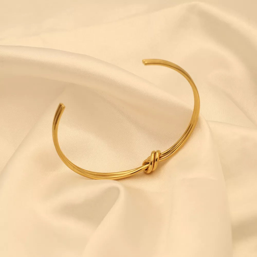 Pulseira Nó Dourada TRIX imagem 3 via fornecedor Trendsi