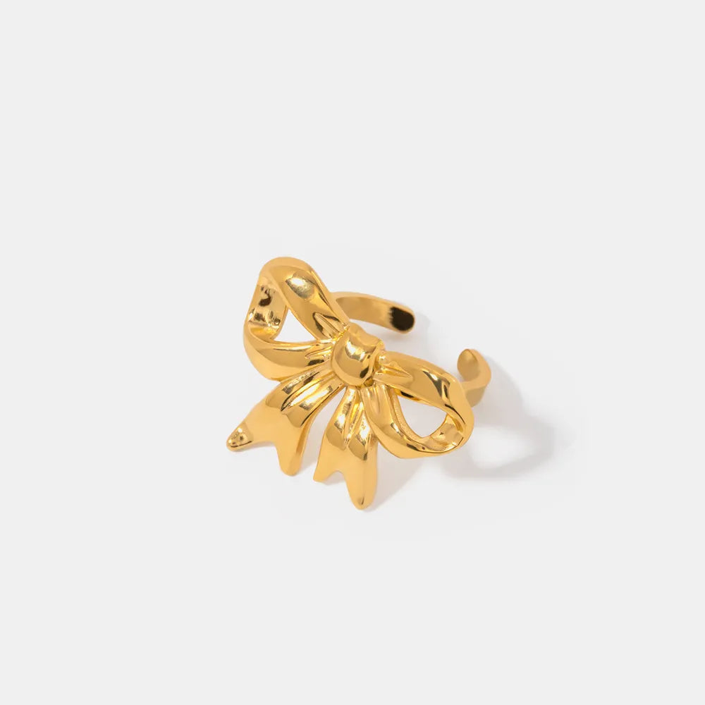 Anel Laço Dourado 18K TRIX imagem 1 via fornecedor Trendsi
