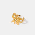 Anel Laço Dourado 18K TRIX imagem 1 via fornecedor Trendsi