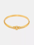 Bracelete Dourado 18K com Zircônia TRIX - imagem principal